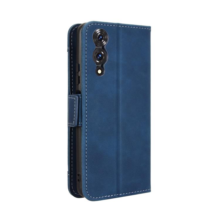 For Cubot A10 Skin Feel Calf Texture Card Slots Leather Phone Case