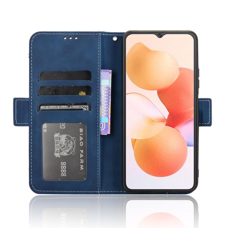 For Cubot A10 Skin Feel Calf Texture Card Slots Leather Phone Case