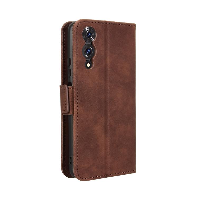 For Cubot A10 Skin Feel Calf Texture Card Slots Leather Phone Case