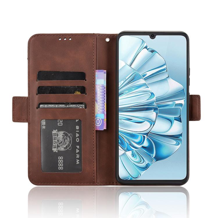 For Cubot A20 Skin Feel Calf Texture Card Slots Leather Phone Case