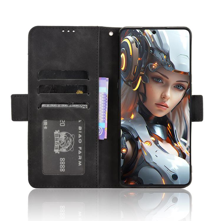 For Cubot Max 5 Skin Feel Calf Texture Card Slots Leather Phone Case