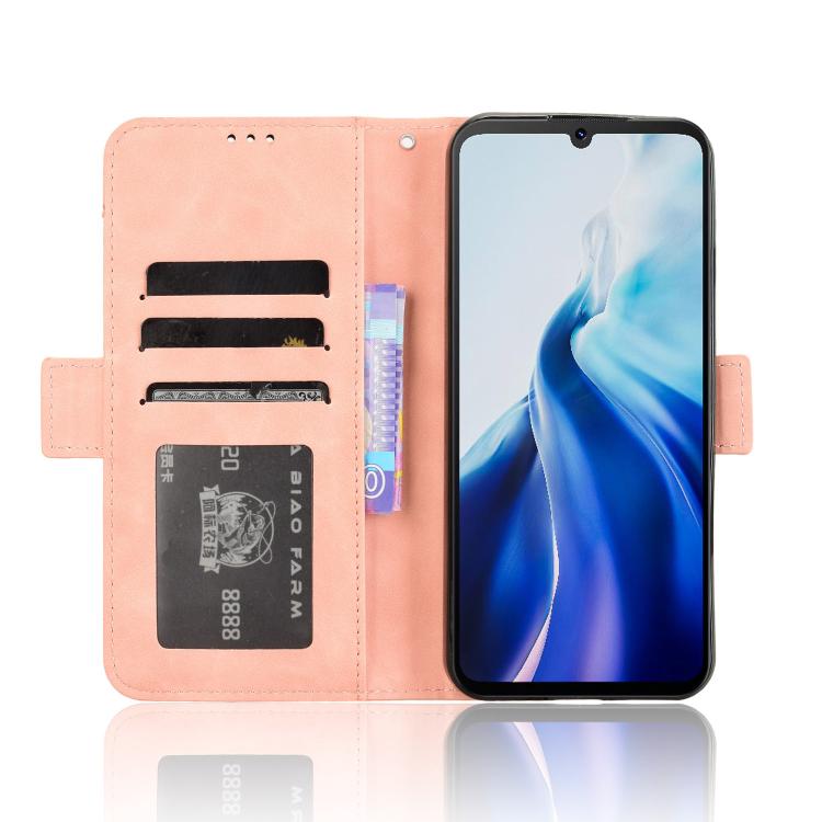 For Cubot A30 Skin Feel Calf Texture Card Slots Leather Phone Case