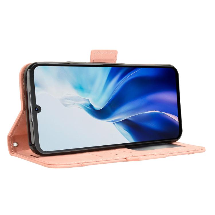 For Cubot A30 Skin Feel Calf Texture Card Slots Leather Phone Case