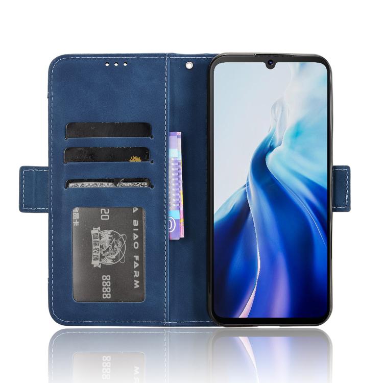 For Cubot A30 Skin Feel Calf Texture Card Slots Leather Phone Case