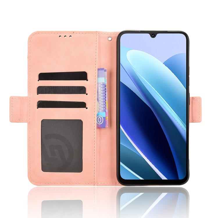 For Cubot A40 Skin Feel Calf Texture Card Slots Leather Phone Case
