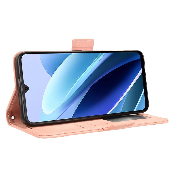 For Cubot A40 Skin Feel Calf Texture Card Slots Leather Phone Case