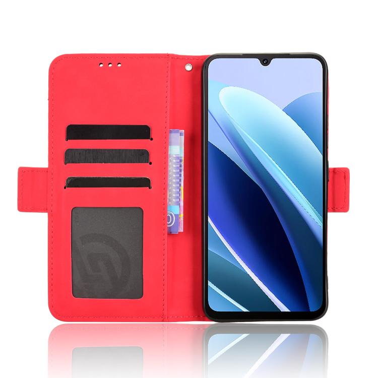 For Cubot A40 Skin Feel Calf Texture Card Slots Leather Phone Case