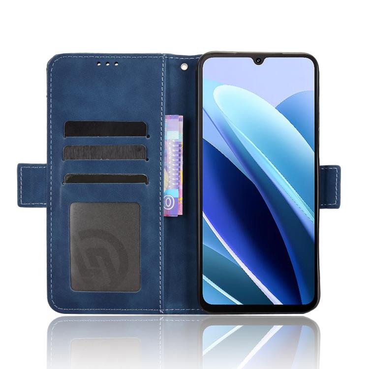 For Cubot A40 Skin Feel Calf Texture Card Slots Leather Phone Case
