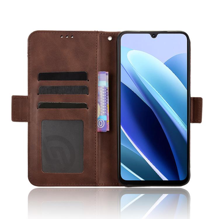 For Cubot A40 Skin Feel Calf Texture Card Slots Leather Phone Case