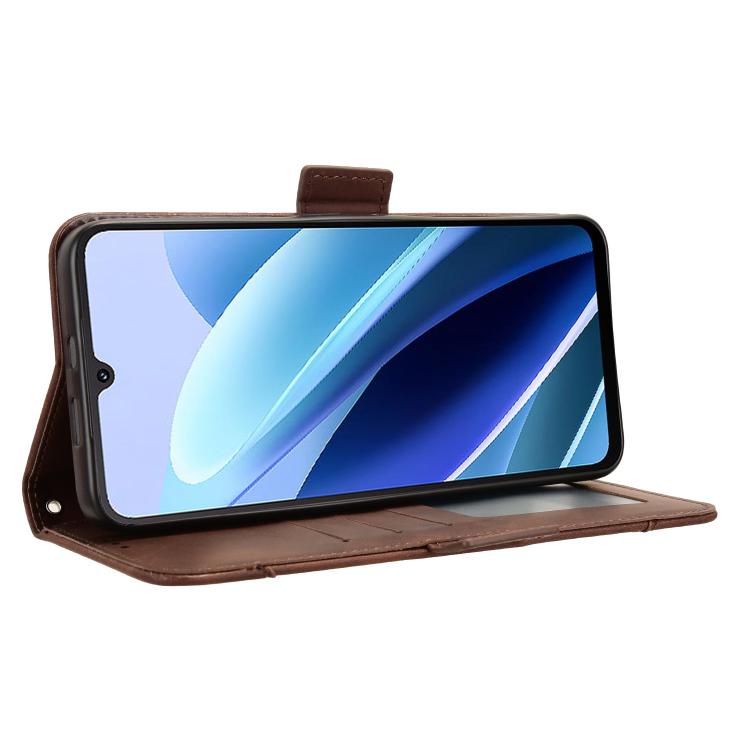 For Cubot A40 Skin Feel Calf Texture Card Slots Leather Phone Case