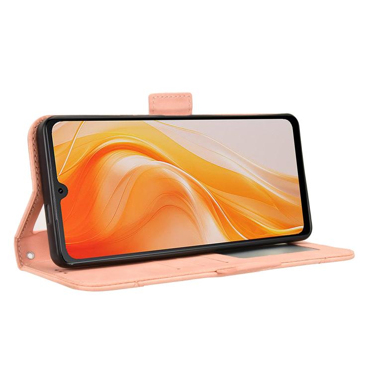For Cubot P90 Skin Feel Calf Texture Card Slots Leather Phone Case