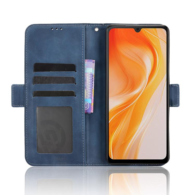 For Cubot P90 Skin Feel Calf Texture Card Slots Leather Phone Case