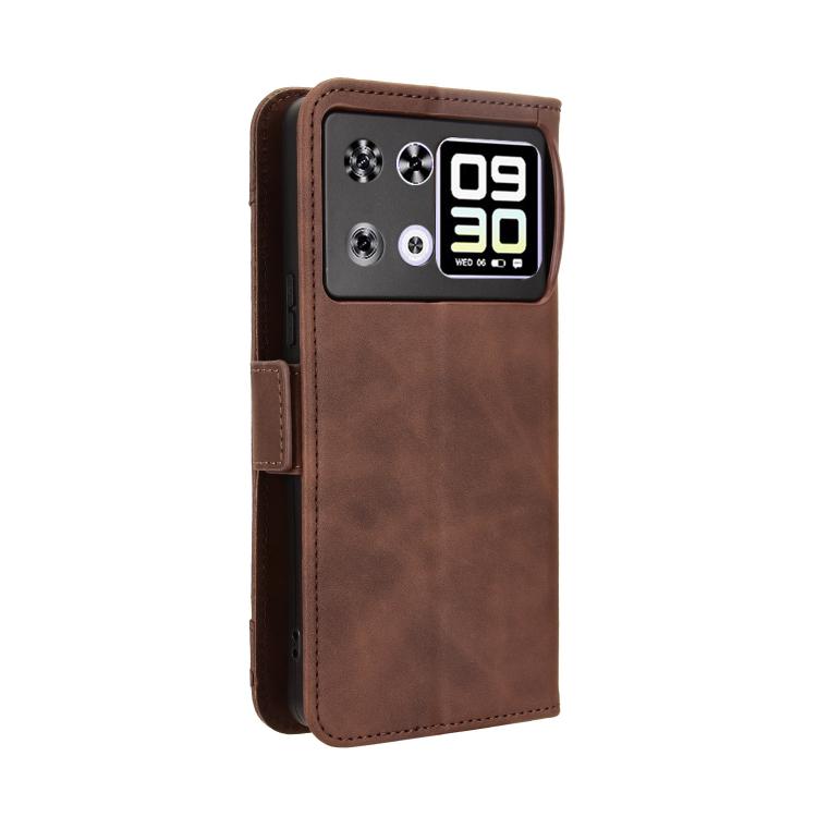 For Cubot P90 Skin Feel Calf Texture Card Slots Leather Phone Case