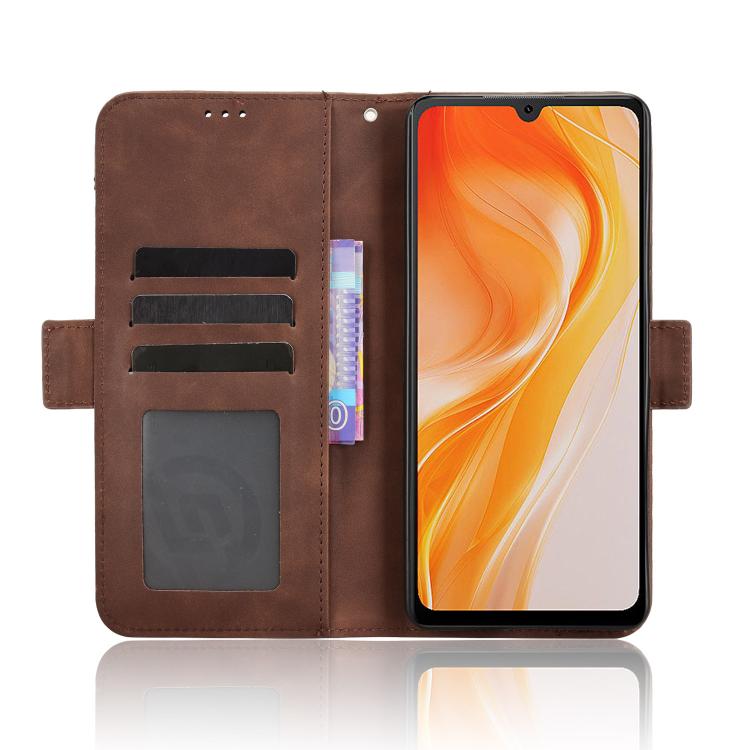 For Cubot P90 Skin Feel Calf Texture Card Slots Leather Phone Case