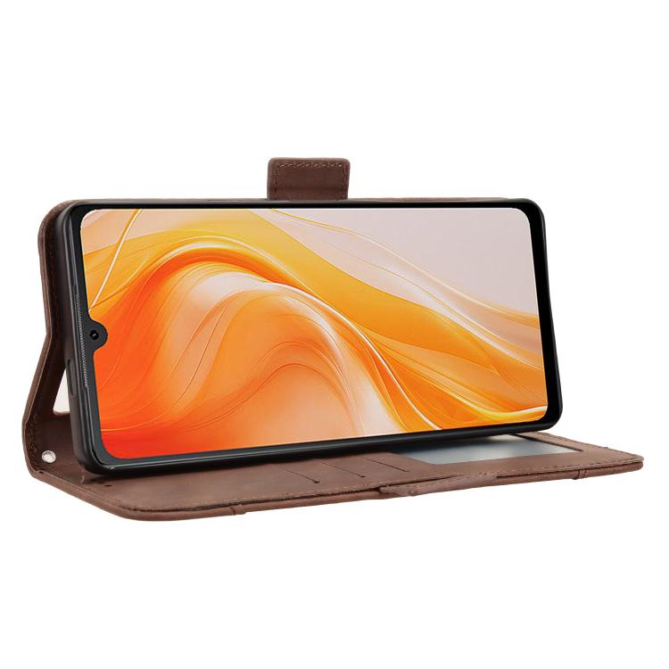 For Cubot P90 Skin Feel Calf Texture Card Slots Leather Phone Case