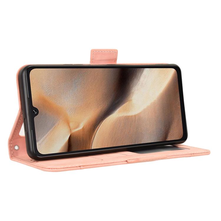 For Cubot X100 Skin Feel Calf Texture Card Slots Leather Phone Case