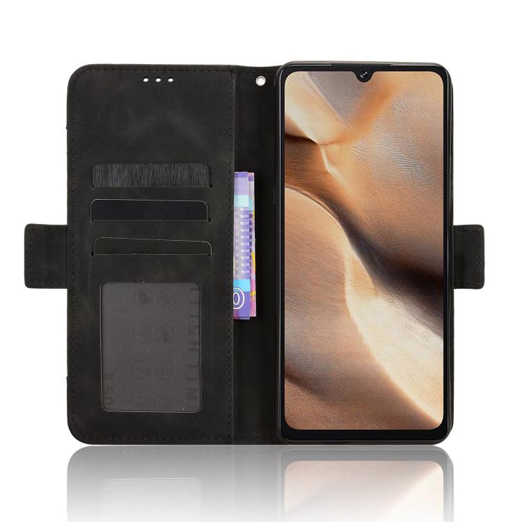 For Cubot X100 Skin Feel Calf Texture Card Slots Leather Phone Case