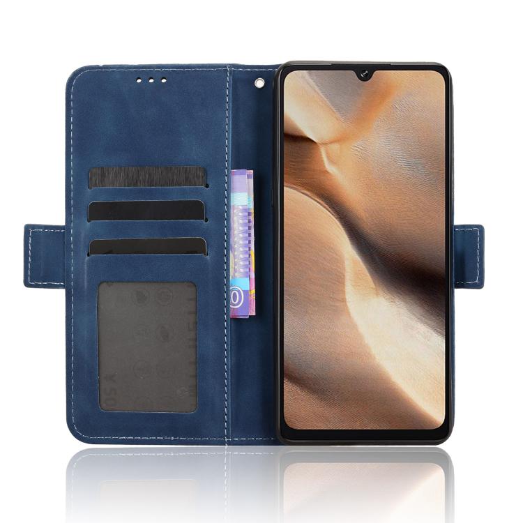 For Cubot X100 Skin Feel Calf Texture Card Slots Leather Phone Case