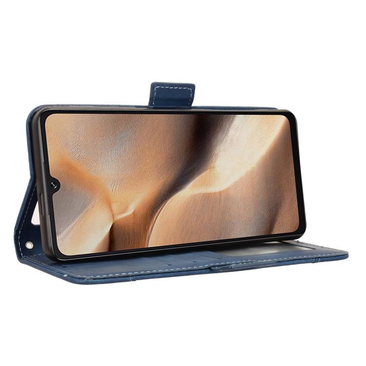 For Cubot X100 Skin Feel Calf Texture Card Slots Leather Phone Case