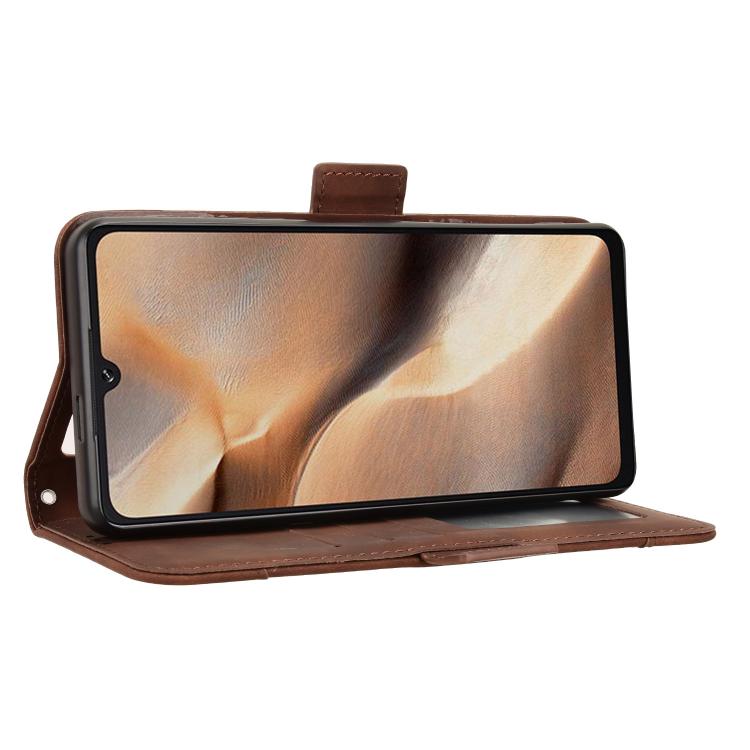 For Cubot X100 Skin Feel Calf Texture Card Slots Leather Phone Case