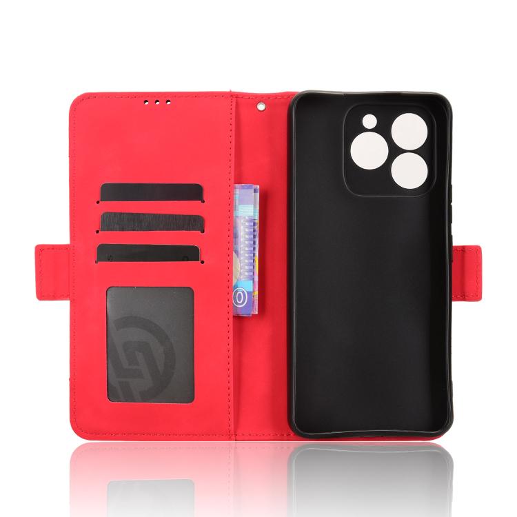 For Cubot Note 60 4G Skin Feel Calf Texture Card Slots Leather Phone Case