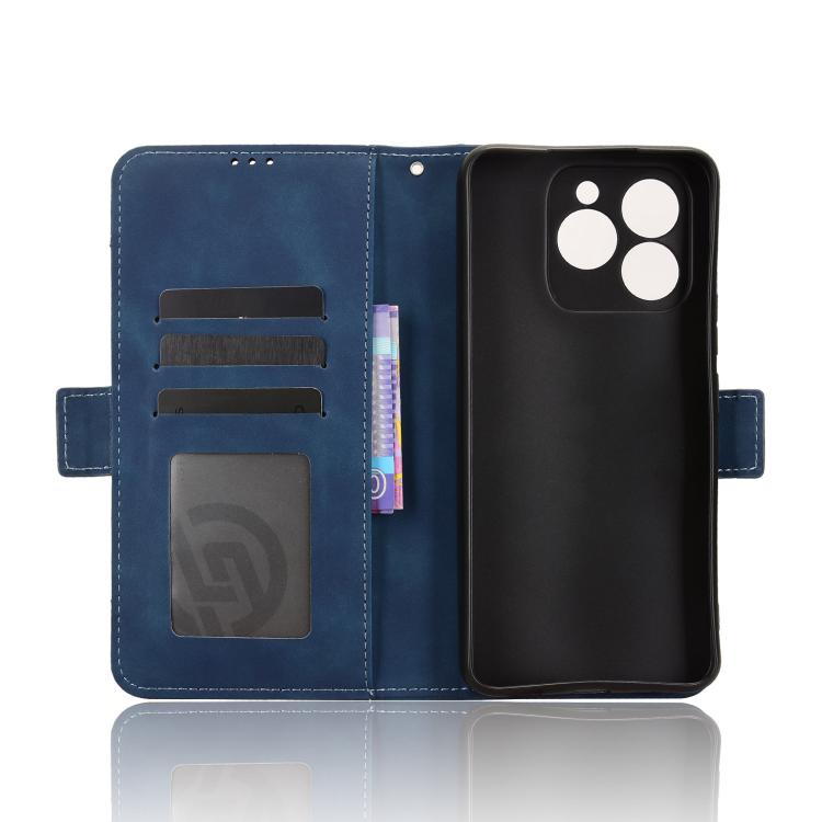 For Cubot Note 60 4G Skin Feel Calf Texture Card Slots Leather Phone Case