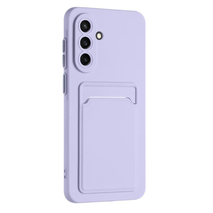For Samsung Galaxy A36 5G Skin Feel Card Contrast Color Button TPU Phone Case