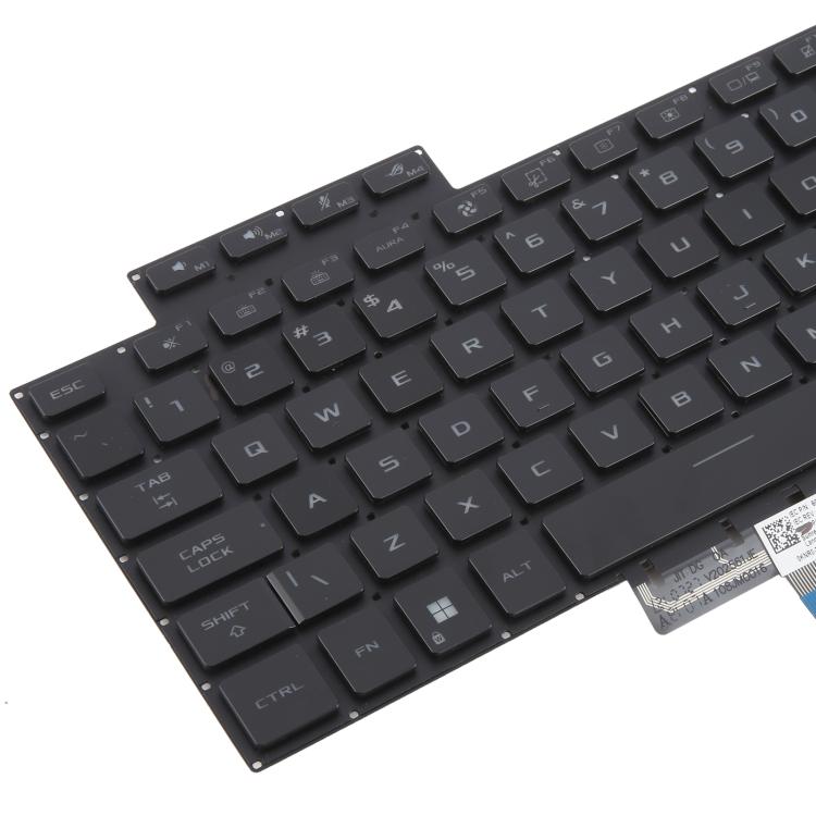 US Version Backlit Laptop Keyboard for Asus Zephyrus ROG 16 G16 GA503 15 GU603 GU603H - Black