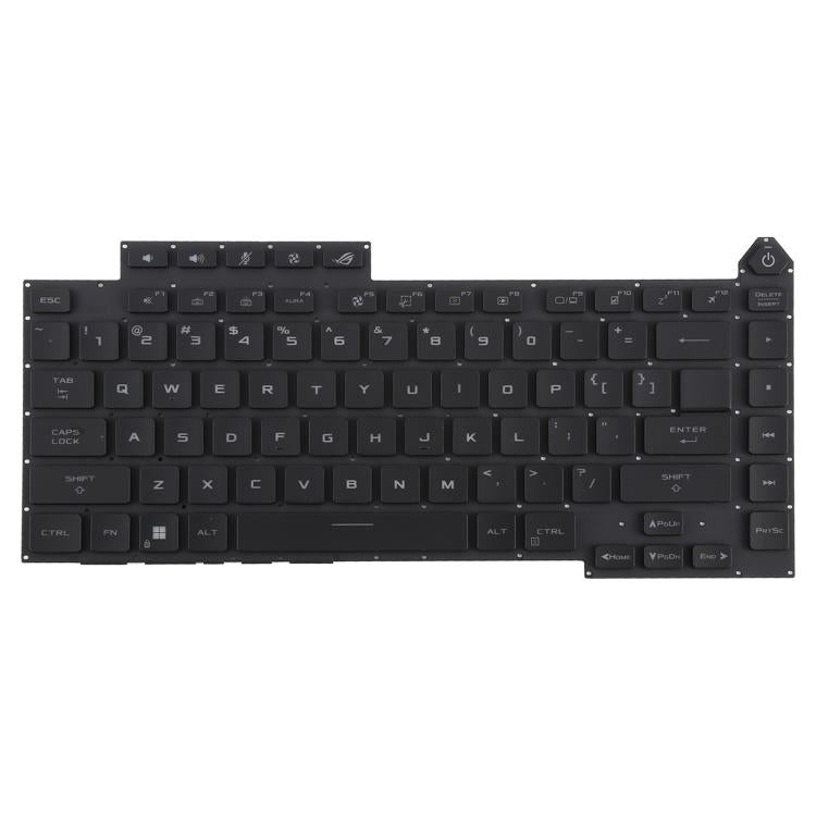 US Version RGB Backlit Laptop Keyboard for Asus Rog Strix G15 G513 G513RC G513RM G513RW G513QR G513QE G513IM G513IE G513IC - Black