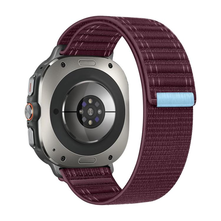 For Samsung Galaxy Watch Ultra 47mm / Ultra 2025 Kalebol Hook and Loop Fastener Nylon Strap