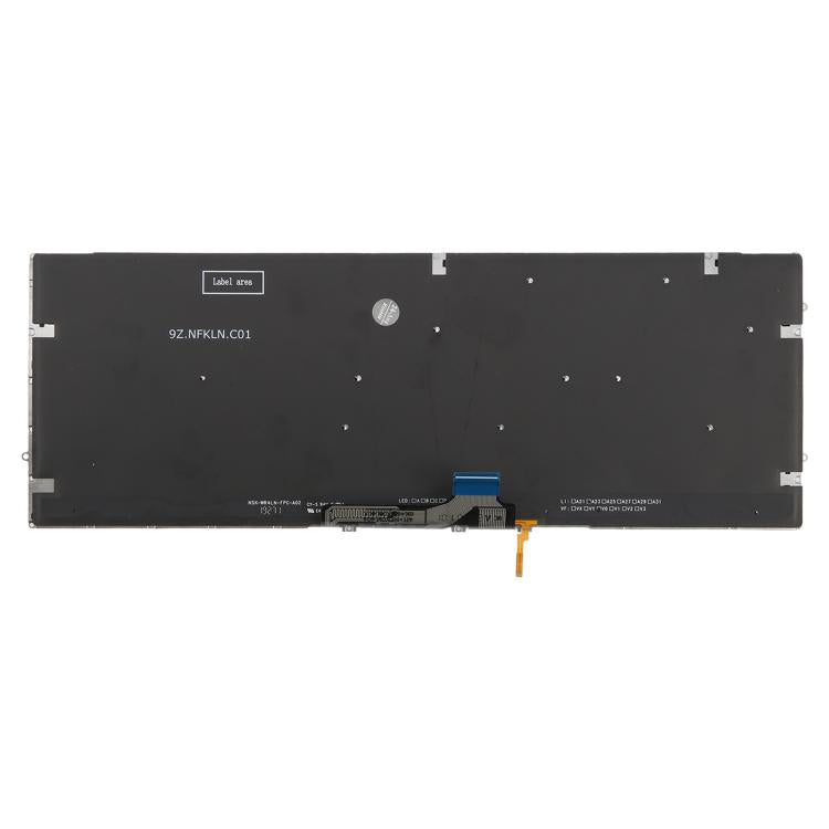 US Version Backlit Laptop Keyboard for Asus UX431 X431 V431 K431 S431 X431FAC UX431U UX431F U4500F - Silver