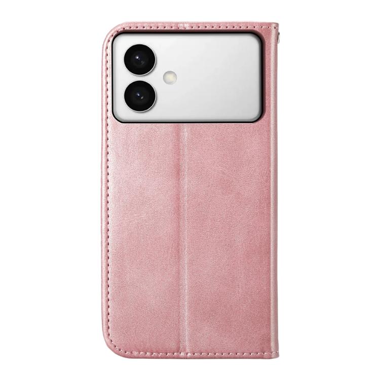 For Samsung Galaxy S26 Edge 5G Cubic Grid Calf Texture Magnetic Leather Phone Case