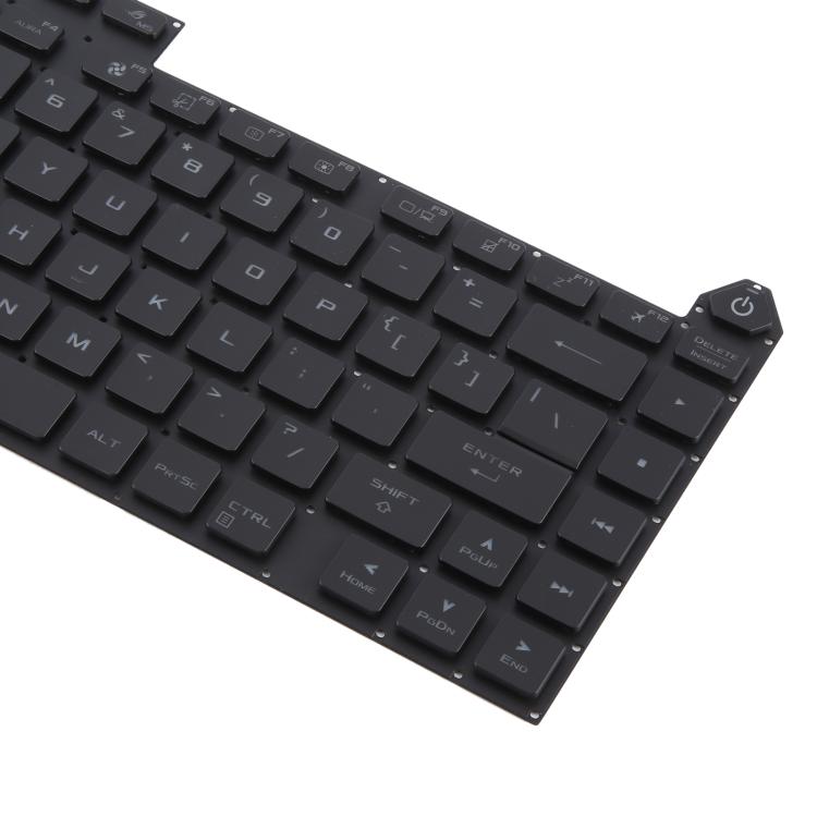 US Version RGB Backlit Laptop Keyboard for Asus ROG Strix G16 G614 G614JU G634 G634JY 2023 - Black