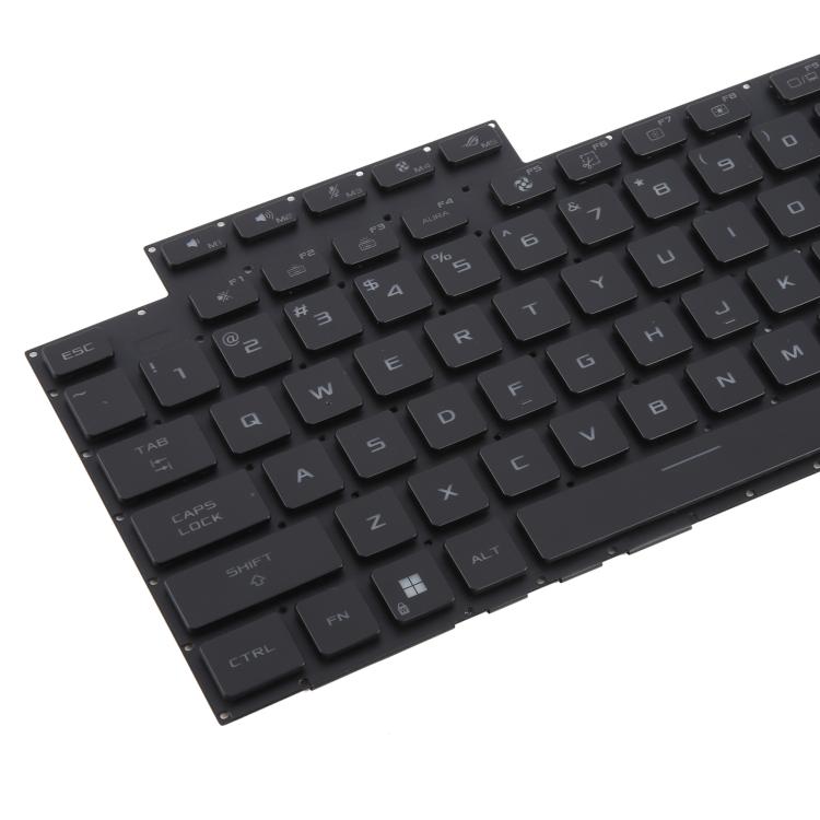 US Version RGB Backlit Laptop Keyboard for Asus ROG Strix G16 G614 G614JU G634 G634JY 2023 - Black