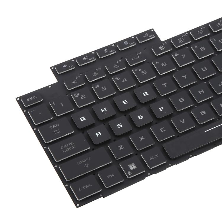 US Version Colorful Backlit Laptop Keyboard for Asus ROG Strix G16 G614 G614JU G634 G634JY 2023 - Black