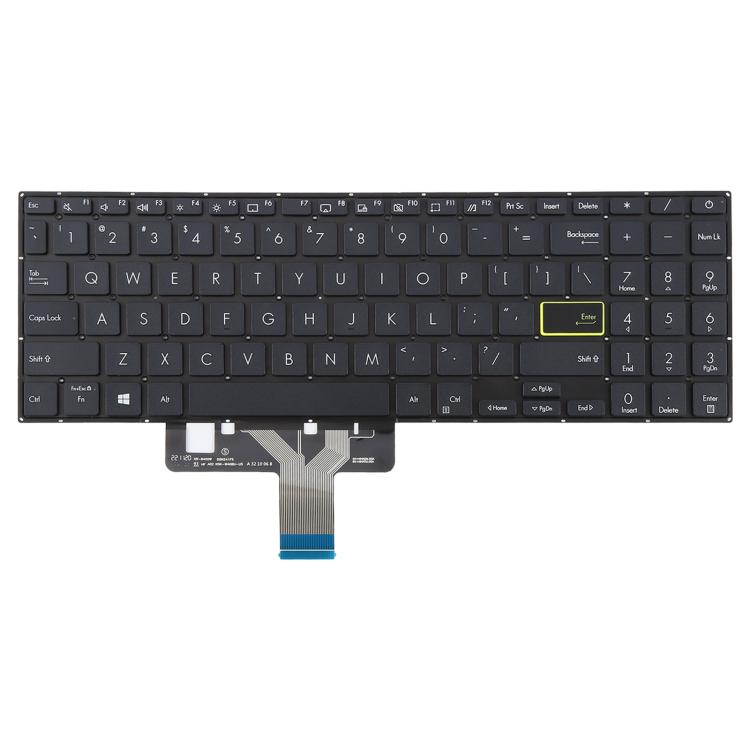 US Version Laptop Keyboard for Asus VivoBook X521 V5100E X521FL S5600F S533F 2020