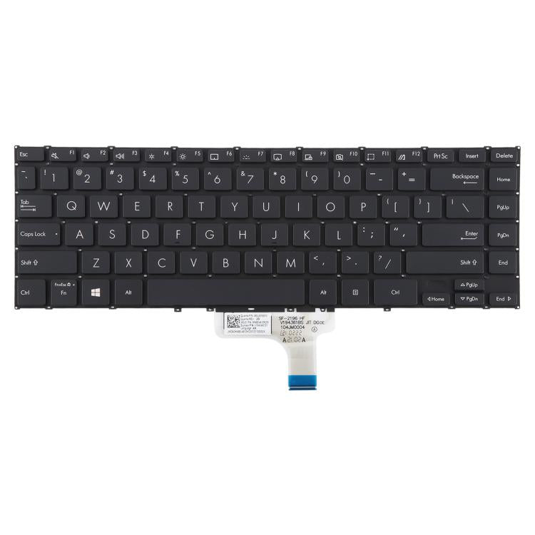 US Version Backlit Laptop Keyboard for Asus ZenBook UX363E UX363EA UX363J UX363JA X371EA UX371 UX371E UX371EA UXF3000 UXF3000E - Black