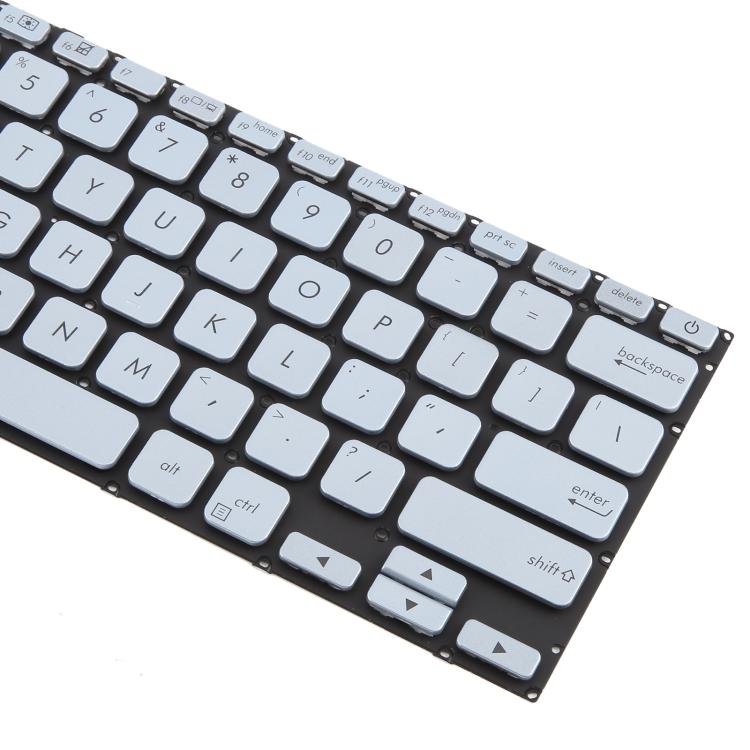 US Version Laptop Keyboard for Asus Adol14 ADOL14FA S403F A403F X403F ADOL13u - Silver
