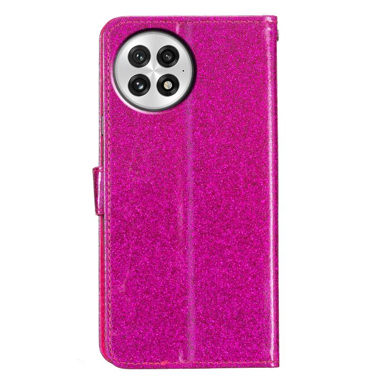 For OnePlus 13 Glitter Powder Flip Leather Phone Case