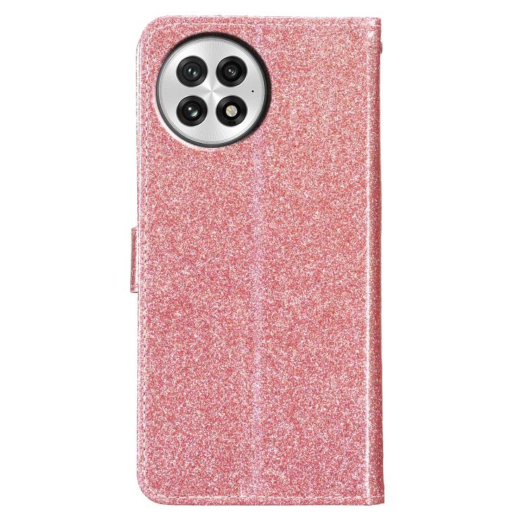 For OnePlus 13 Glitter Powder Flip Leather Phone Case