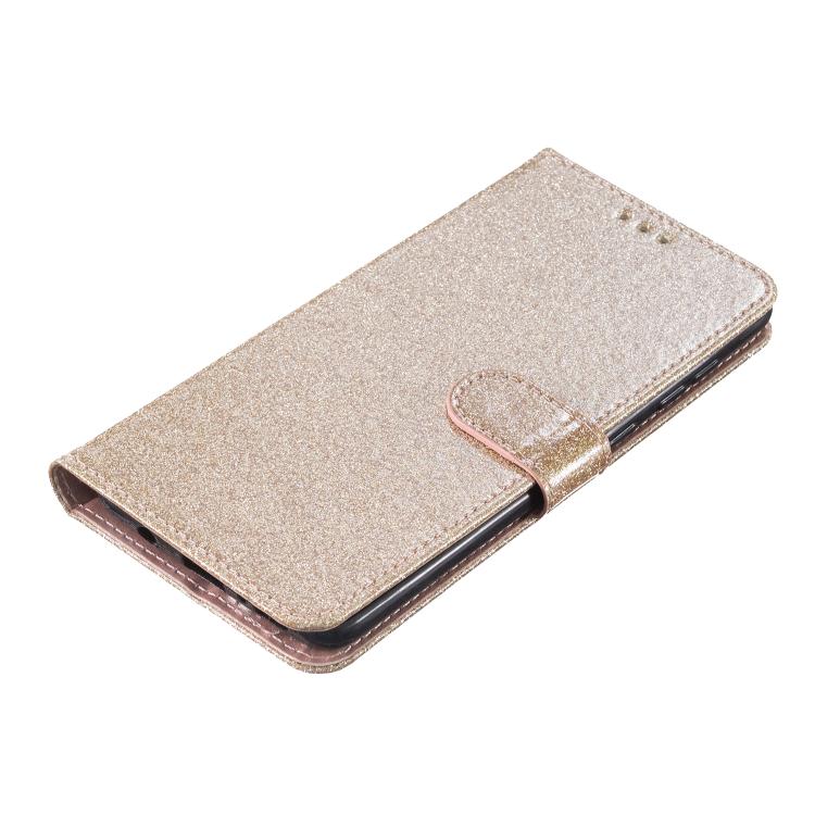 For Samsung Galaxy S26 5G Glitter Powder Flip Leather Phone Case