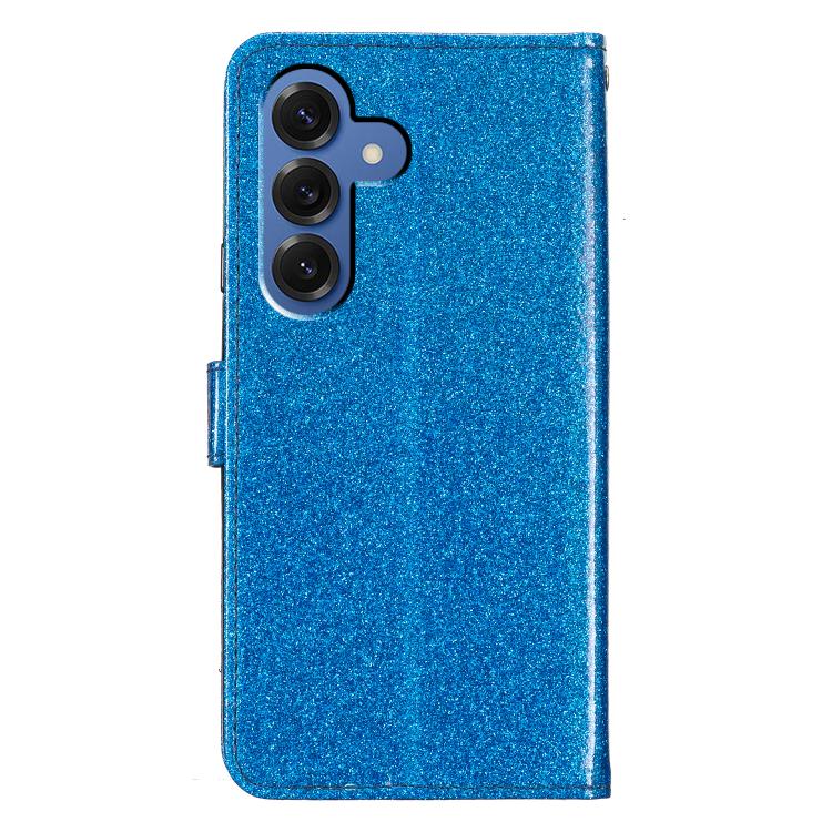 For Samsung Galaxy S26 5G Glitter Powder Flip Leather Phone Case