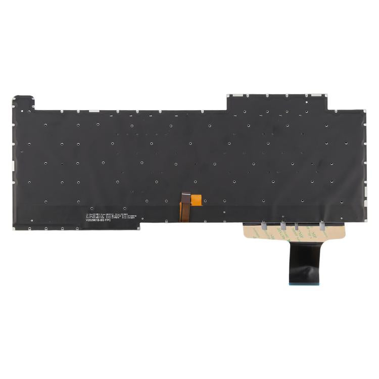 US Version 16 Pin Colorful Backlit Laptop Keyboard for Asus ROG Stirx G17 G713 G713Q G713QE G713QY G713QR G713RX G713RS G713RC G713IR G713IH - Black