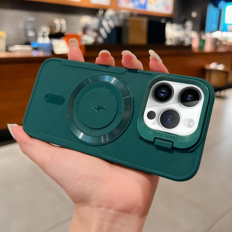For iPhone 13 Pro Max Lens Frame Holder Blade MagSafe Phone Case