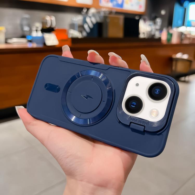 For iPhone 13 Lens Frame Holder Blade MagSafe Phone Case