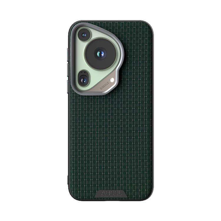 For Huawei Pura 70 Ultra ABEEL Ruyi Pattern 6D Micro Relief MagSafe Leather Phone Case