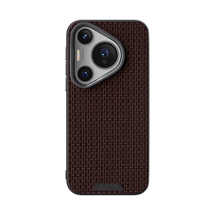 For Huawei Pura 70 ABEEL Ruyi Pattern 6D Micro Relief MagSafe Leather Phone Case