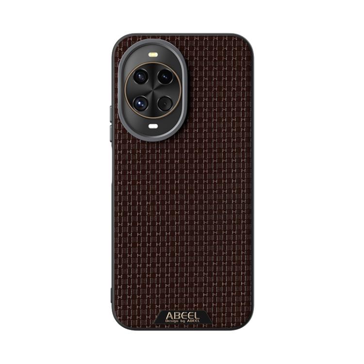 For Huawei nova 14 ABEEL Ruyi Pattern 6D Micro Relief MagSafe Leather Phone Case