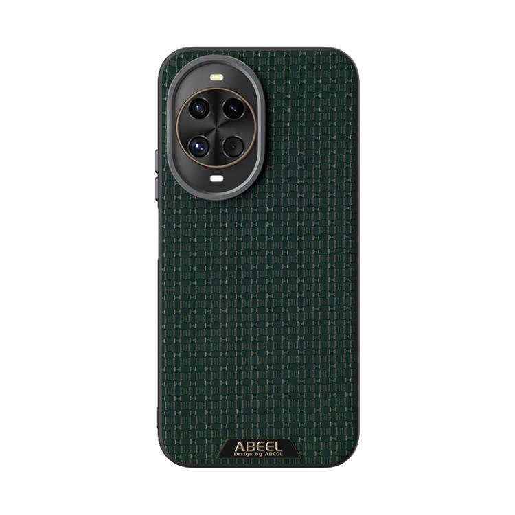 For Huawei nova 14 ABEEL Ruyi Pattern 6D Micro Relief MagSafe Leather Phone Case