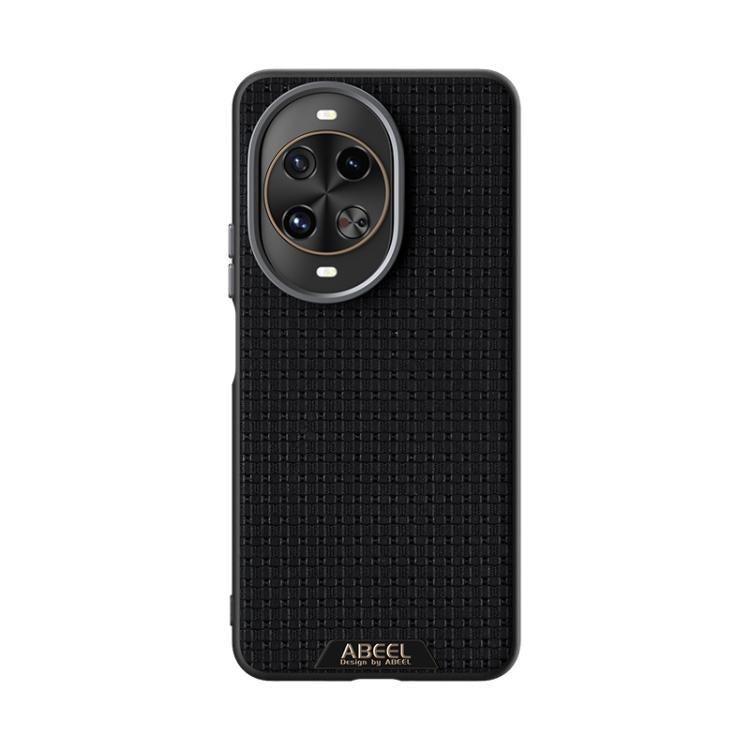 For Huawei nova 14 Pro ABEEL Ruyi Pattern 6D Micro Relief MagSafe Leather Phone Case